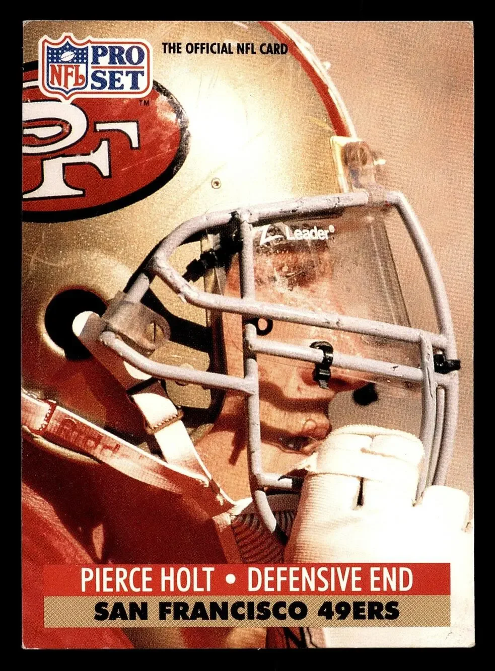 1991 Pro Set FACT Mobil #292 Pierce Holt Football Card